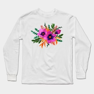 Violet flowers Long Sleeve T-Shirt